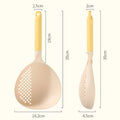 Dual-Use Dumpling & Noodle Scoop with Drain Colander | Qme Dumpling Noodle Scoop Qme 1pcs