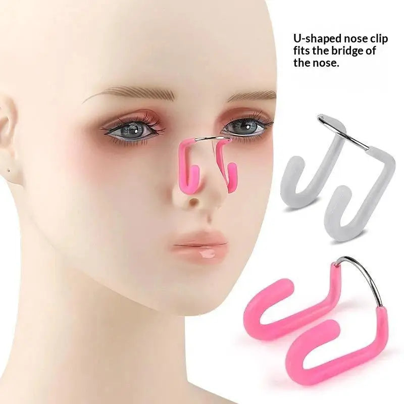 Silicone Swimming Nose Clip – Reusable Diving Nose Plug Swimming Nose Clip Qst