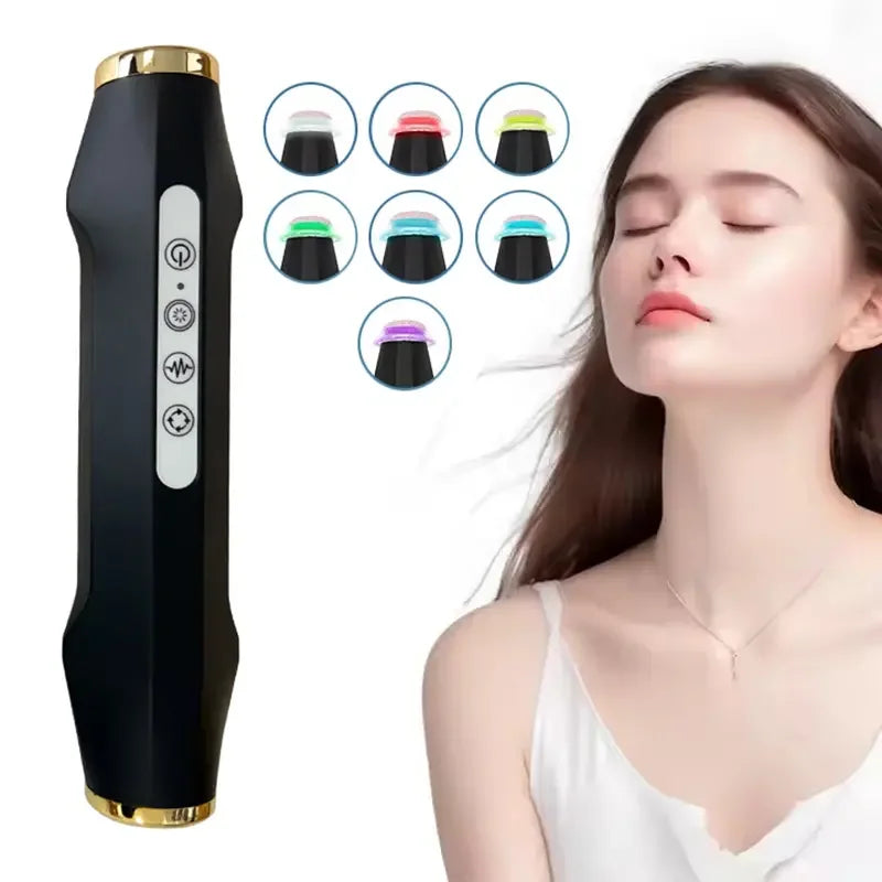 CO2 Oxygen Bubble Facial Pen – Rechargeable LED Skin Device Facial Beauty Device Qst