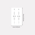 Minimalist Star & Moon Temporary Tattoo Stickers | Waterproof Temporary Tattoo Sticker Qme LX-1033