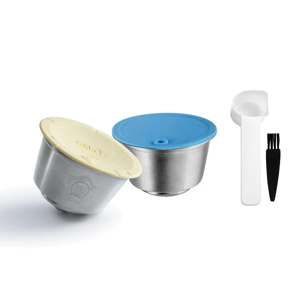 Reusable Stainless Steel Coffee Capsules for Dolce Gusto Reusable Coffee Capsules Qst 1coffee B 1MILK