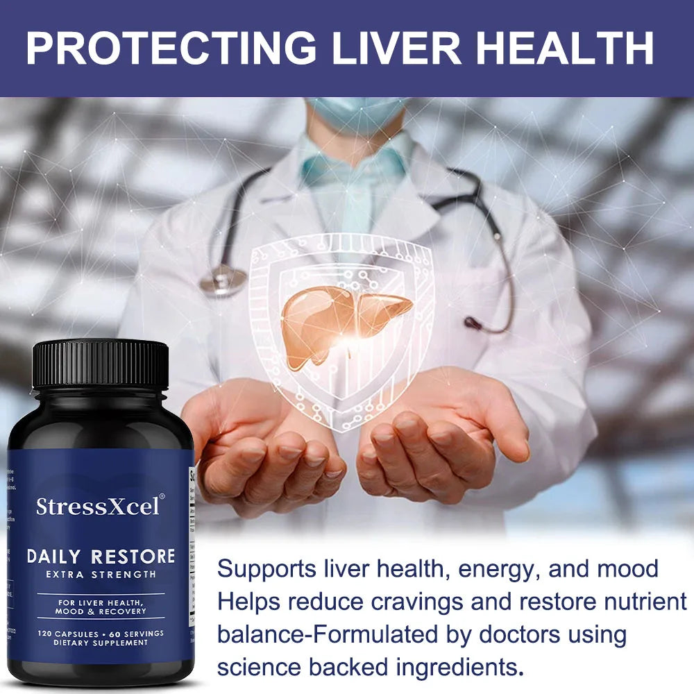 Milk Thistle Capsules – Liver Support & Antioxidant 120ct Herbal Supplement Qst