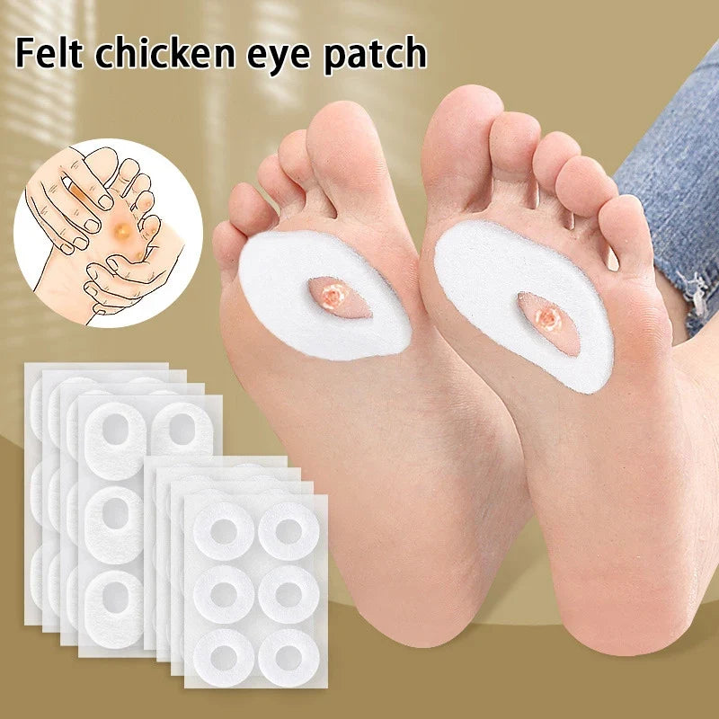 Self-Adhesive Foam Foot Corn & Callus Cushion Protectors Foot Cushion Protectors Qme