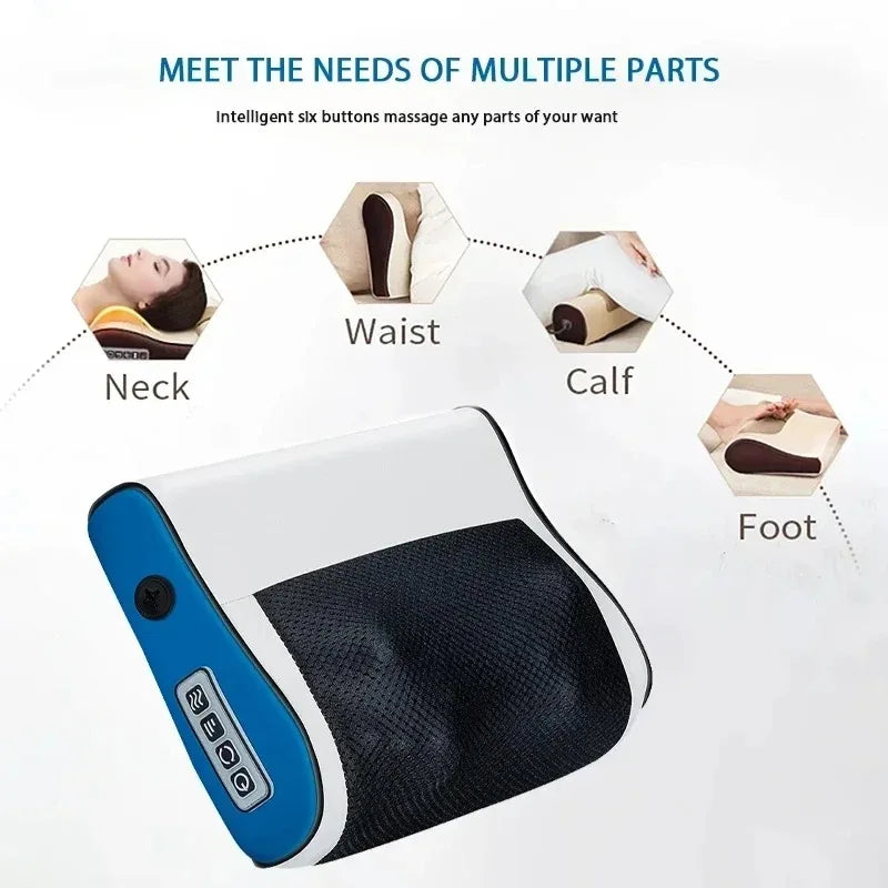Neck & Shoulder Kneading Massager with Adjustable Hot Compress Neck Shoulder Massager Qst