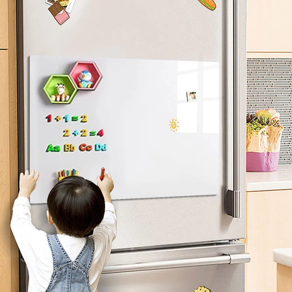 Magnetic Dry Erase Whiteboard Wall Sticker – Removable Board Whiteboard Wall Sticker Qme