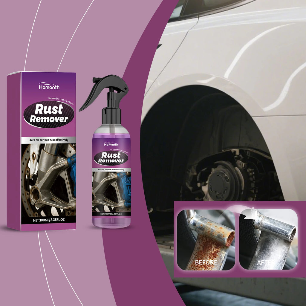 Car Rust Remover Spray – Anti-Corrosion Metal Cleaner 100ml Rust Remover Spray Qst 1PCS