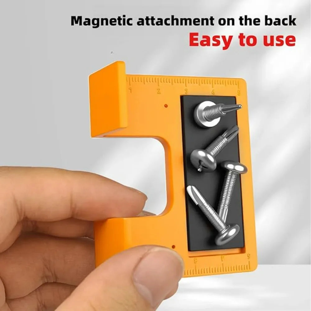 Magnetic Hinge Locator – Cabinet Door Seam Fixing Tool Hinge Installation Tool Qme