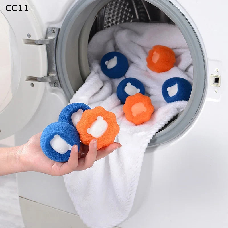 Reusable Pet Hair Remover Balls for Washing Machine Laundry Pet Hair Remover Ball Qme