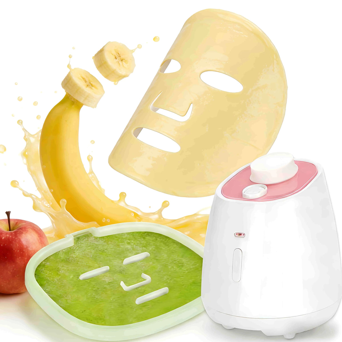 DIY Facial Mask Maker Machine – Natural Fruit & Vegetable Skincare Facial Mask Maker Qst