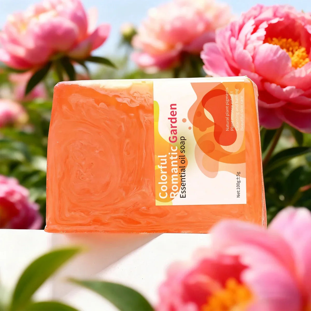 Colorful Natural Organic Handmade Soap – Face & Body Bar Organic Bar Soap Qme 100g