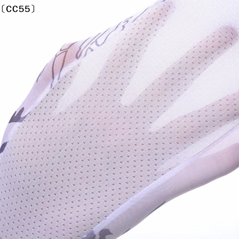 UV Ice Silk Arm Sleeves – Cooling Sun Protection for Sports UV Arm Sleeves Qst