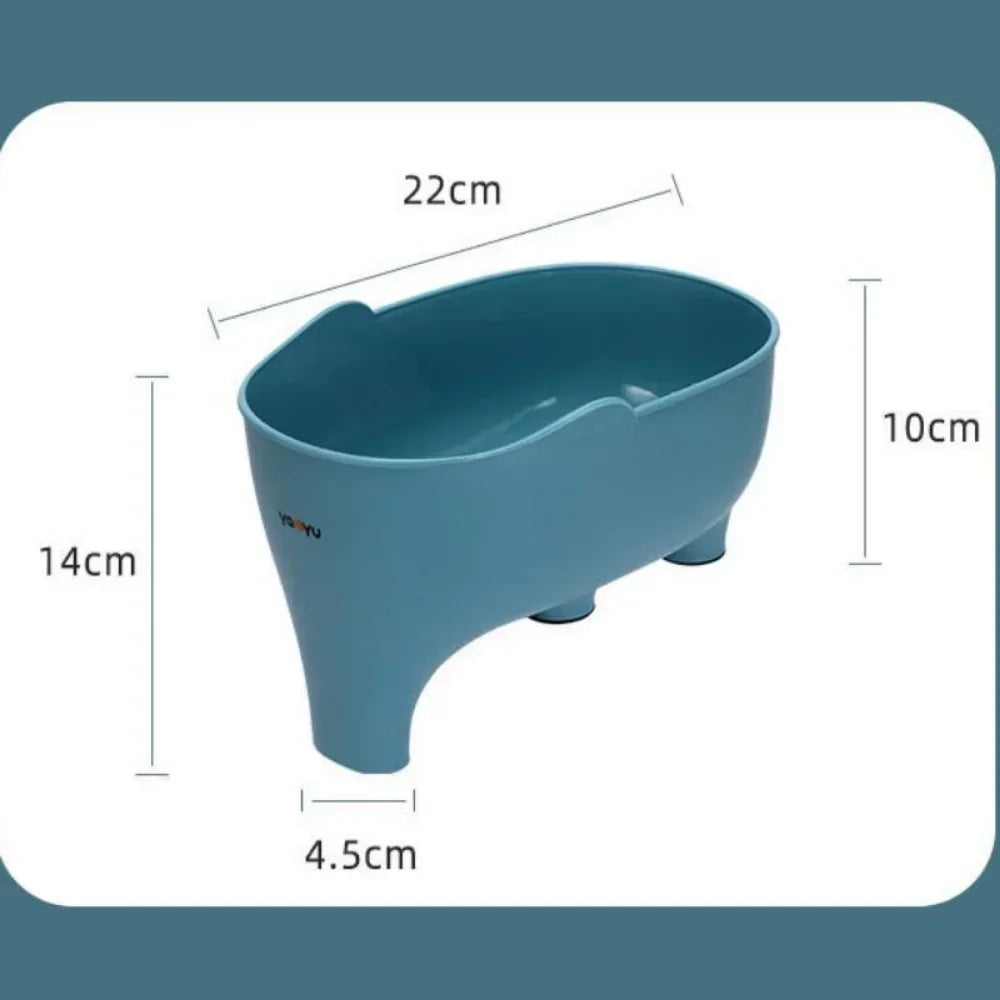 Elephant Sink Strainer Drain Basket – Fruit & Veggie Washer Sink Strainer Basket Qme