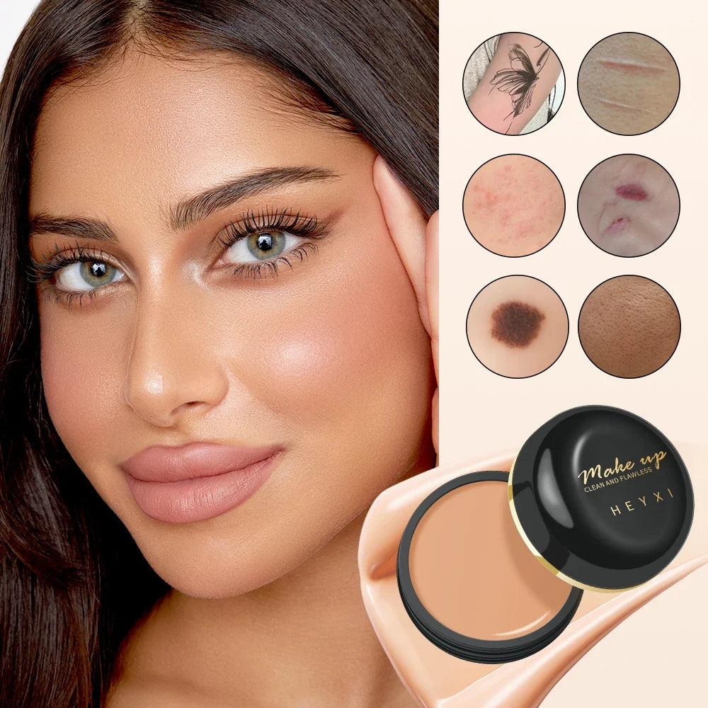 Qme Clear Concealer – Waterproof & Sweat-Resistant Natural Finish Concealer Makeup Qme