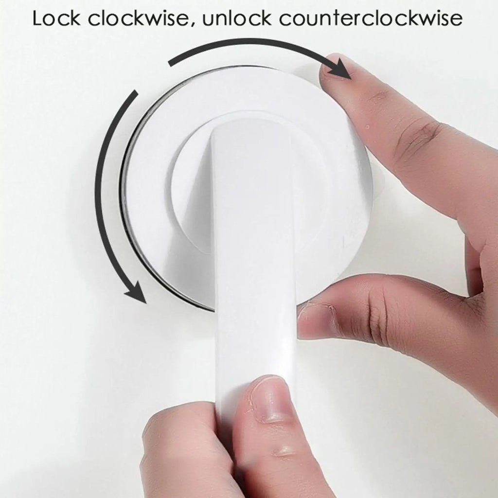 Suction Cup Door Handle for Glass Sliding Doors & Windows Suction Cup Handle Qme