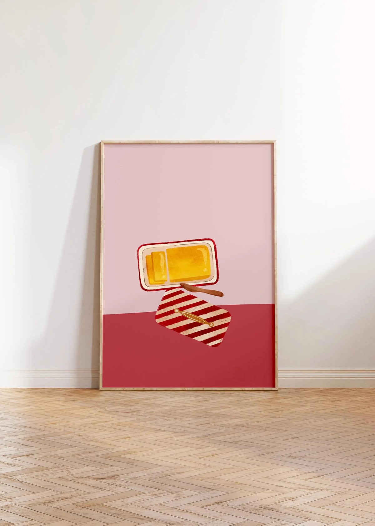 Butter Poster Minimalist Kitchen Canvas Wall Art Print Canvas Wall Art Qst 06 50x70cm Unframed