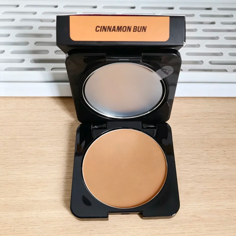 4-Color Matte Blush Palette – Oil Control & Long-Lasting Blush Palette Qst Cinnamon Bun
