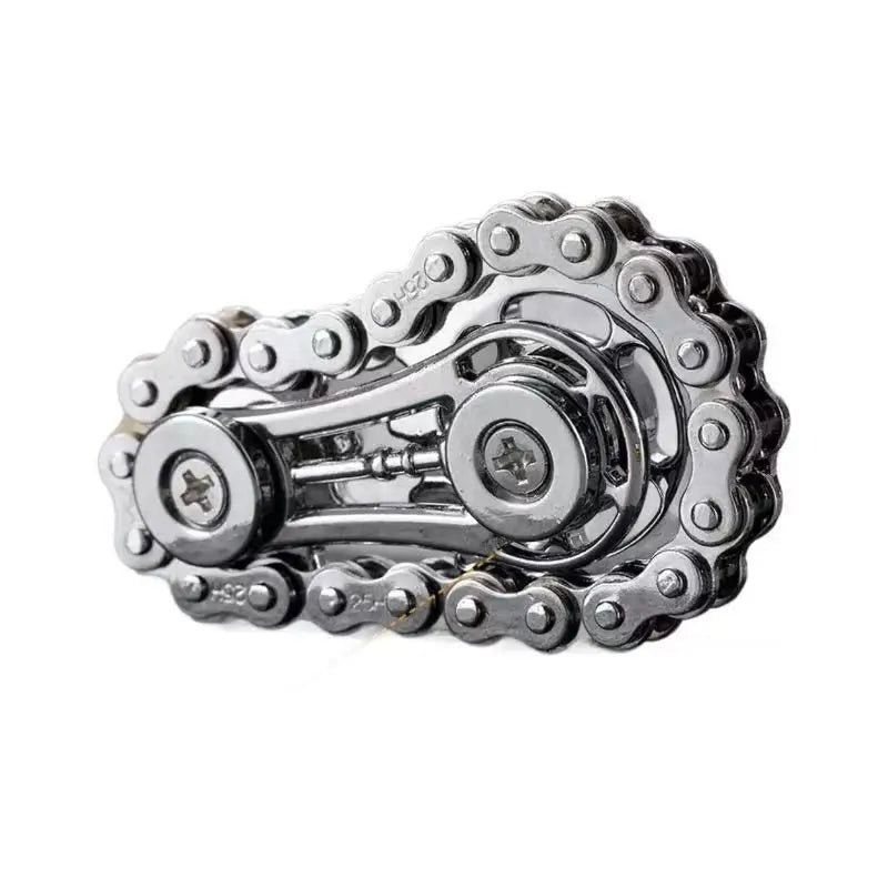 Metal Sprockets Flywheel Fingertip Gyro Fidget Spinner EDC Metal Fidget Spinner Qme