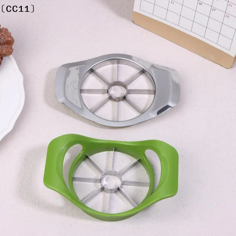 Stainless Steel Apple Cutter & Divider – Comfort Handle Apple Cutter & Slicer Qme