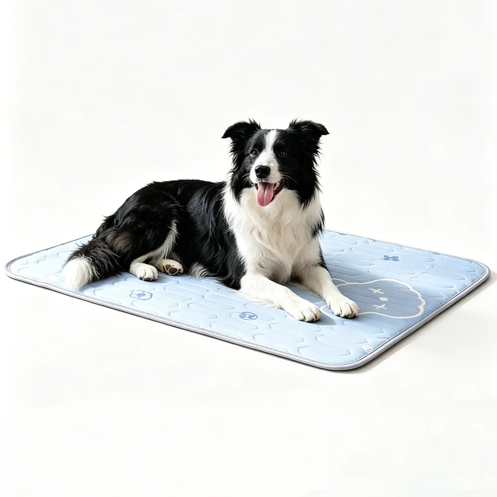 Dog Cooling Mat – Washable Latex Pad for All Dog Sizes Dog Cooling Mat Qst