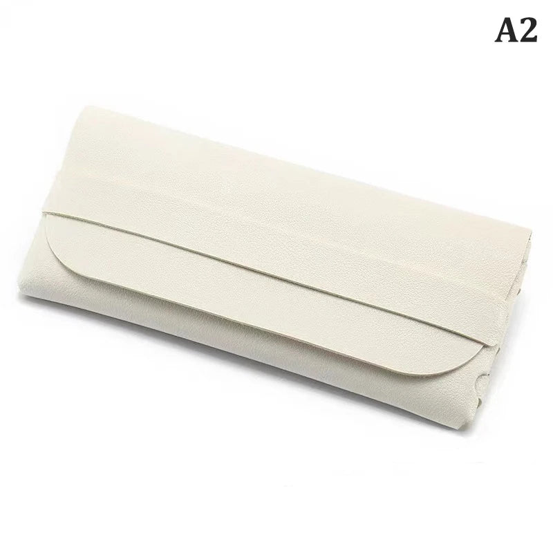 Soft PVC Leather Glasses Case – Sunglasses Storage Box Eyeglasses Case Qst A2