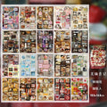 Die Cut Sticker Book | Cartoon Aesthetic Scrapbooking Sheets Die Cut Sticker Book Qme H