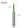 Double Flute Router Bits 3–10mm Blade | Woodworking Milling Router Bits Qme 6x3x13