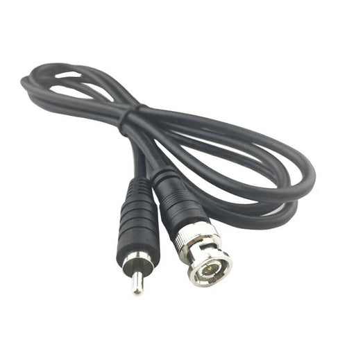 1.8m BNC Male to RCA Coax Cable Adapter for CCTV DVR Camera Coaxial Cable Adapter Qme