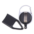 Silicone Lighter Cover with Clip & Retractable Keychain Leash Lighter Accessory Qme Onesize