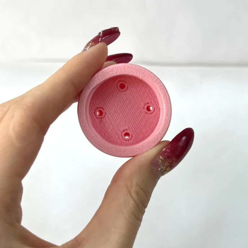 3D Printed Cow Milk Carton Lid – Cute Reversible Cap Novelty Kitchen Lid Qme