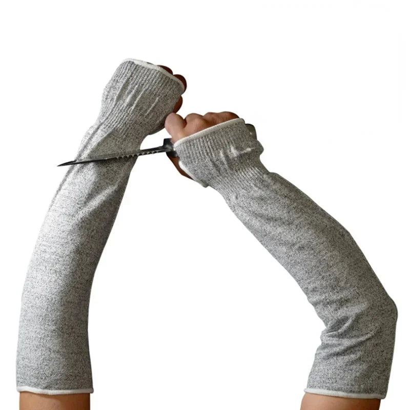 Level 5 Cut-Resistant Arm Sleeves – Breathable Safety Guard Cut-Resistant Arm Sleeves Qme
