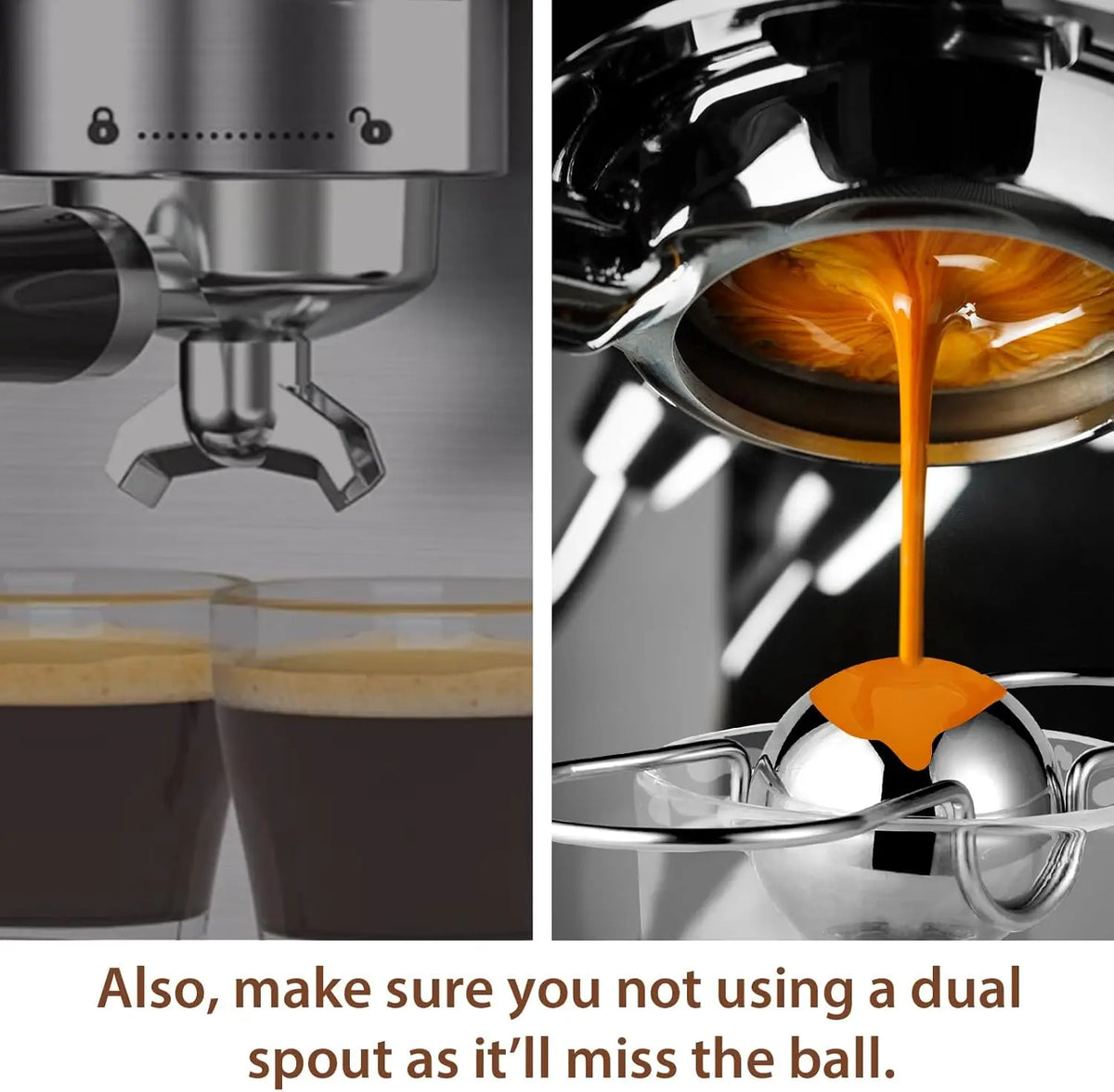 Stainless Steel Espresso Chilling Balls | No-Dilution Coffee Cooler Coffee Chilling Balls Qme