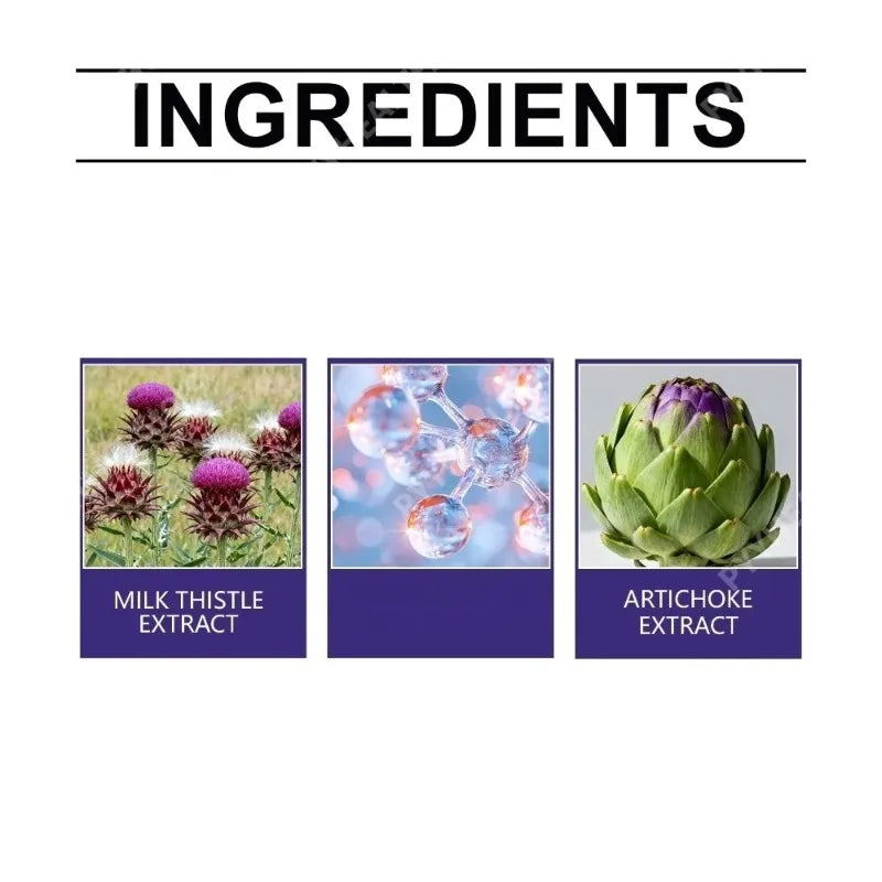 Docteat Milk Thistle & Dandelion Herbal Drops 60ml | USA Made Herbal Supplement Drops Qst