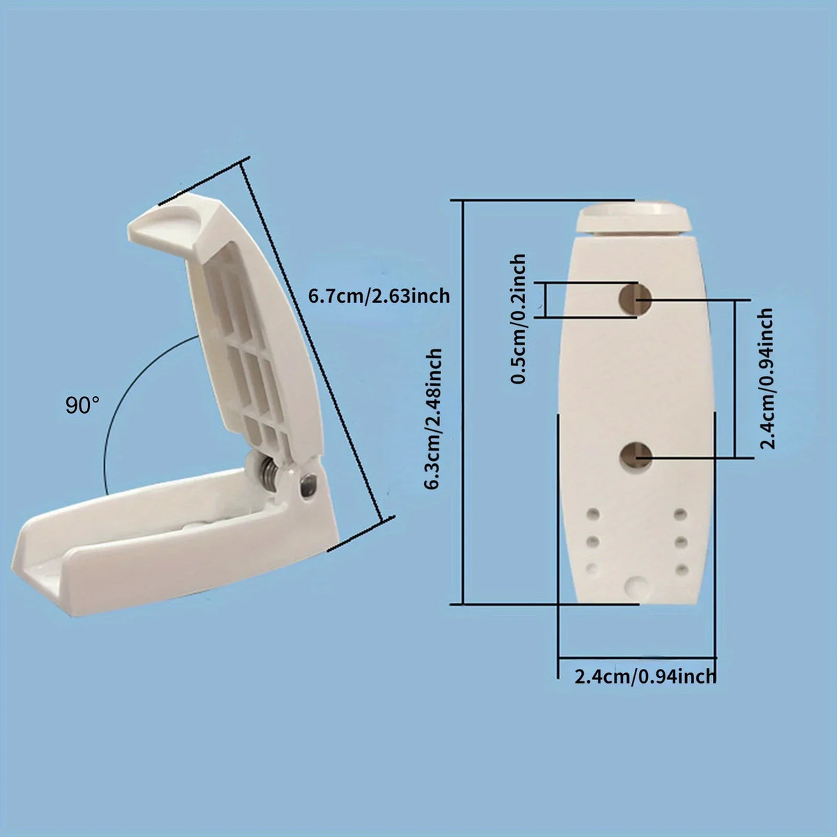 Single RV Door Latch – Sturdy Hook Catch for Campers & Travel RV Door Latch Qme