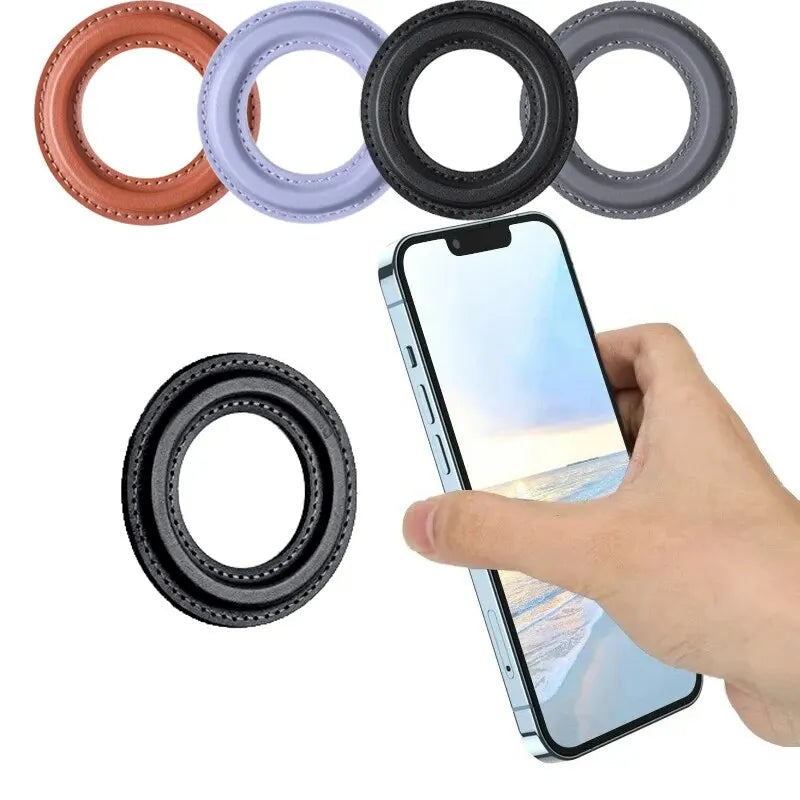 MagSafe Magnetic Ring Holder for iPhone 12 13 14 | Wall & Car Mount Phone Magnetic Mount Qme