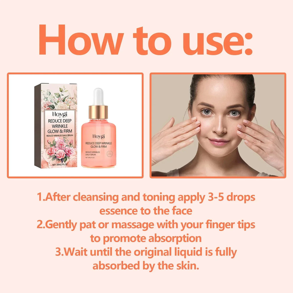 Rose Serum – Hydrating, Brightening & Pore-Minimizing Oil Facial Serum Qme