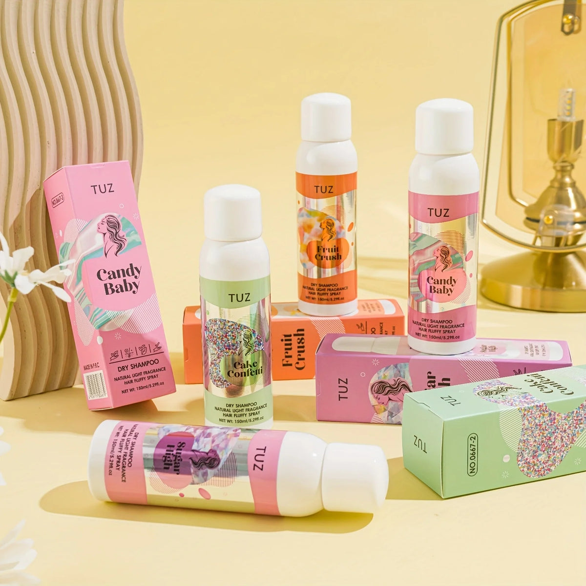 TUZ Dry Shampoo Spray – Oil Control & Volume Boost 150ml Dry Shampoo Spray Qst TUZ 0667 3
