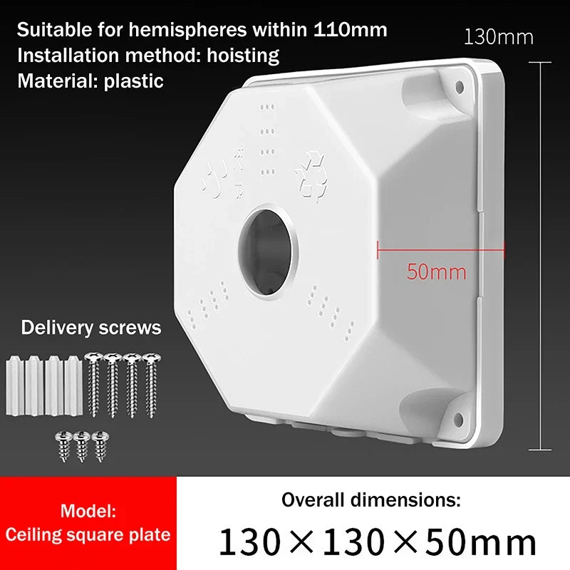 Security Camera Junction Box Mounting Bracket | Rainproof Camera Mounting Bracket Qme