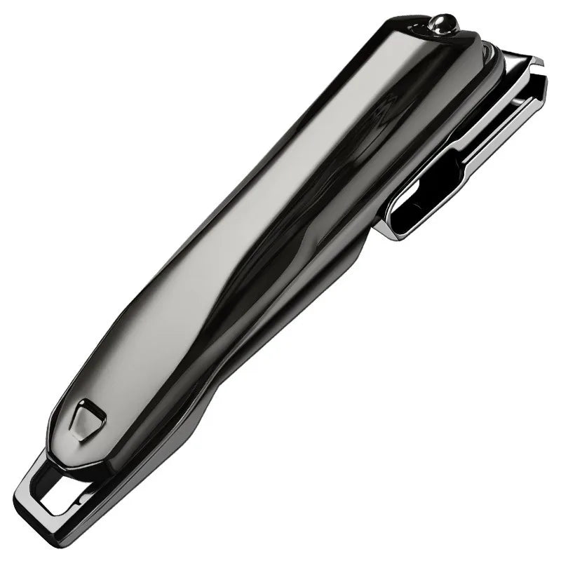 360° Rotating Nail Clipper – Large Stainless Steel Multi-Angle Nail Clipper Qme