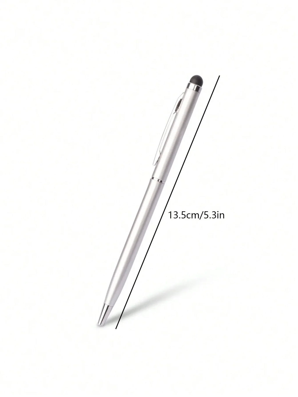 2-in-1 Capacitive Stylus & Ballpoint Pen | Metal, 3 Colors Stylus Ballpoint Pen Qme