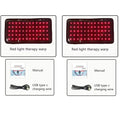 Wireless Red & Infrared Light Therapy Wrap Pad 660nm 850nm Light Therapy Wrap Pad Qst 2 Pcs Therapy warp