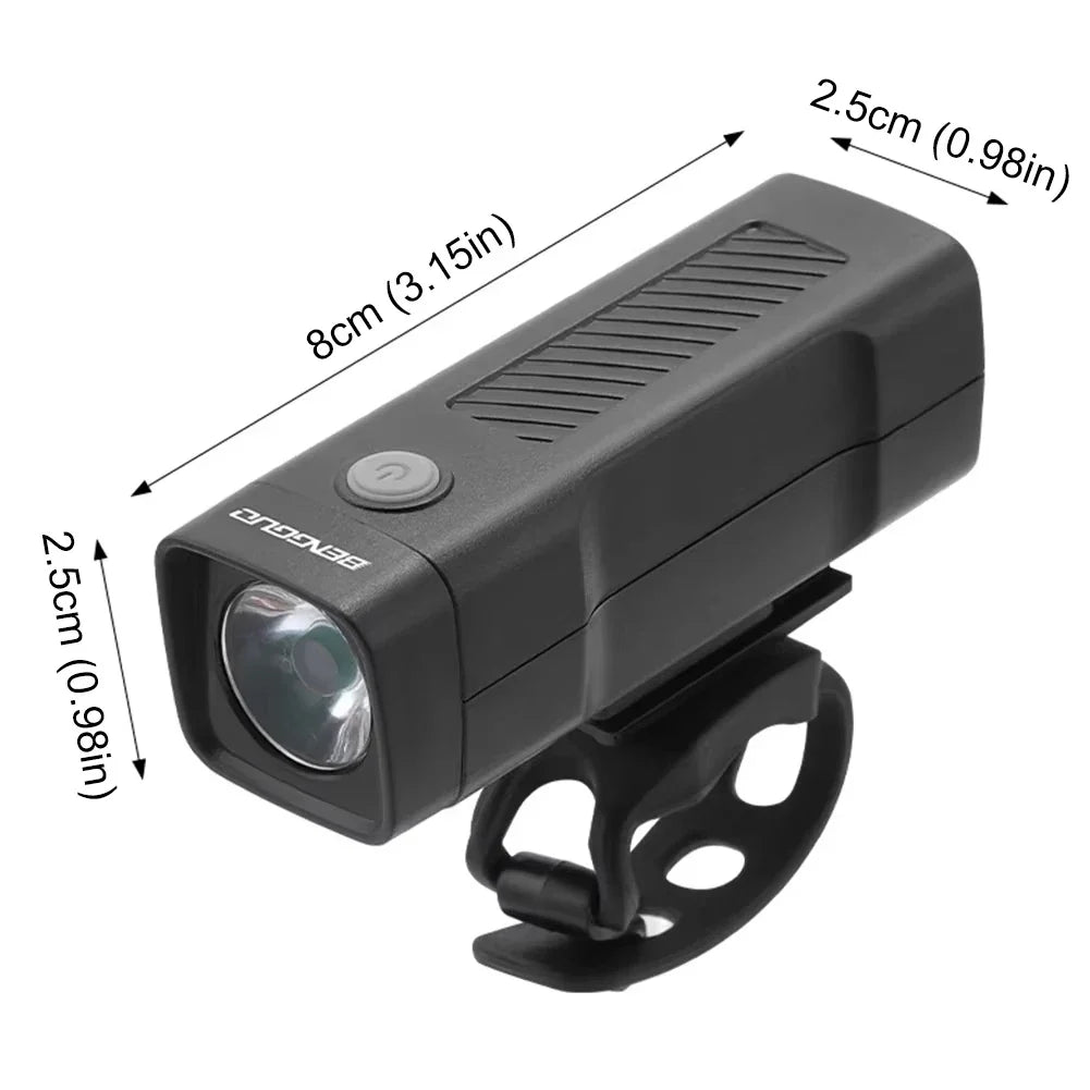 Rechargeable Front Bike Headlight – LED Mountain Bicycle Lamp Bike Headlight Qme