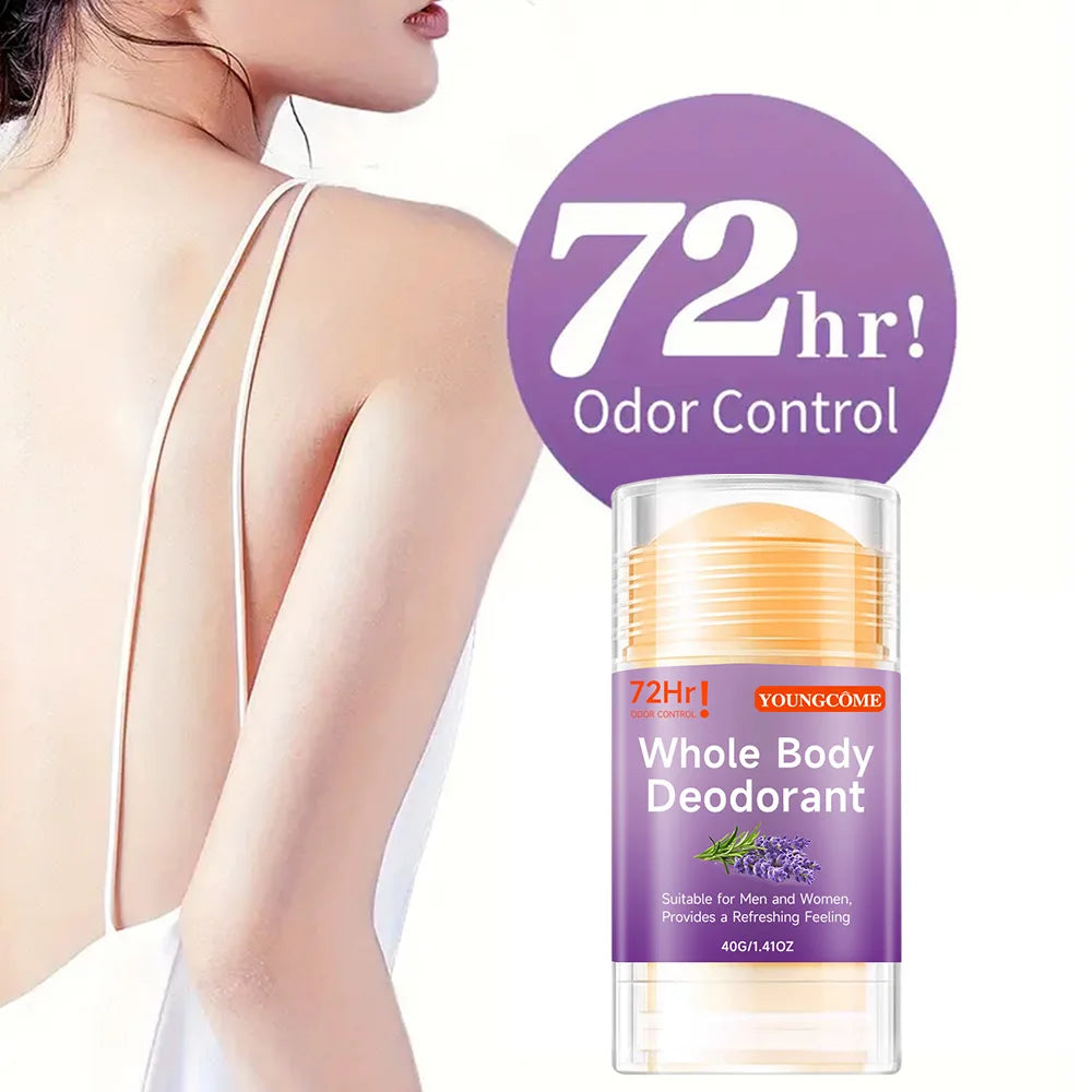 YOUNGCOME Whole Body Deodorant Stick – Long-Lasting Freshness Deodorant Stick Qst