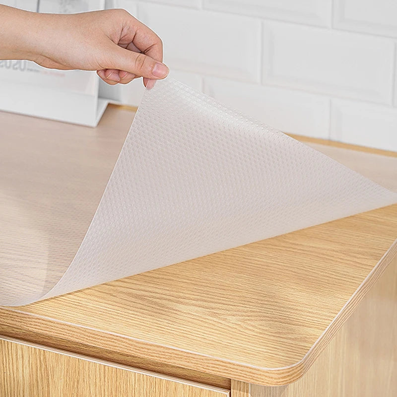 EVA Non-Slip Cabinet Drawer Liner Mats – Waterproof & Washable Shelf & Drawer Liner Qst