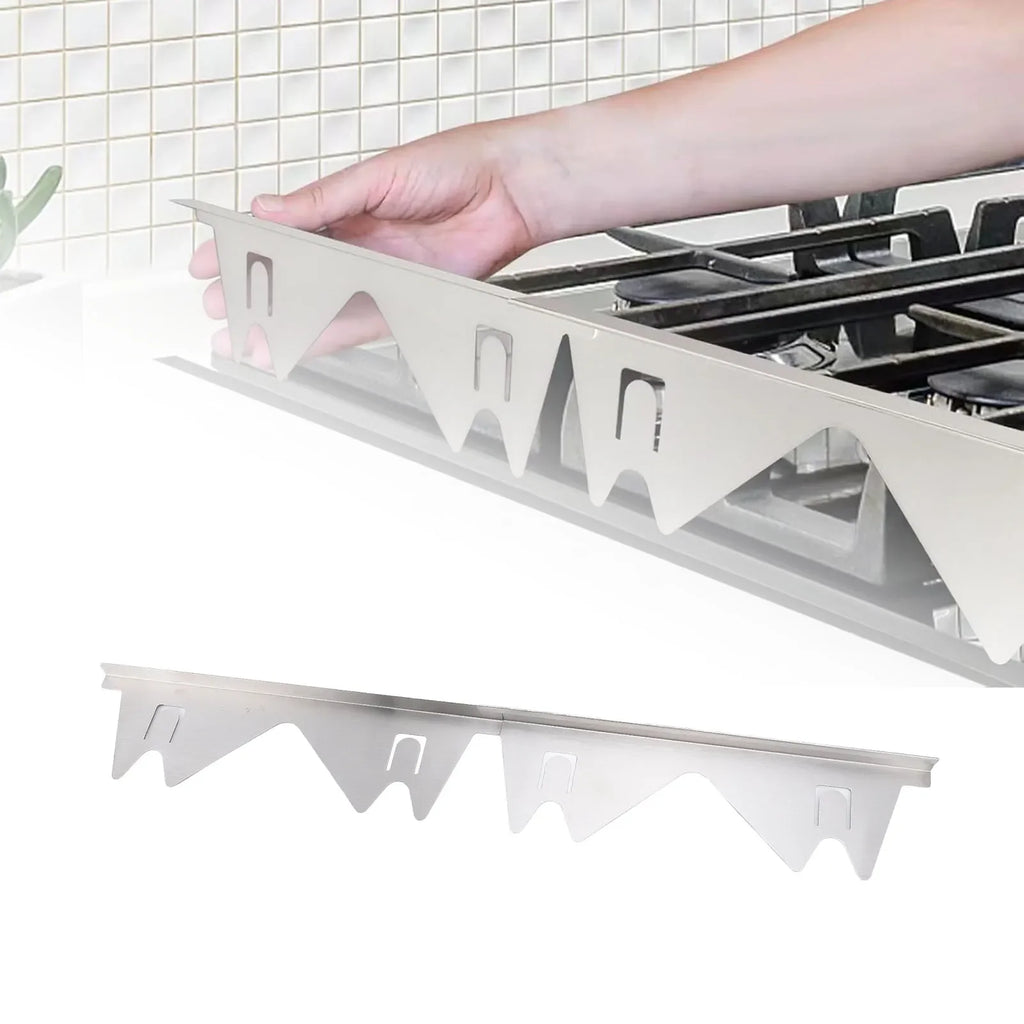 Stainless Steel Stove Gap Covers | 4pcs Adjustable Range Trim Stove Gap Cover Qme