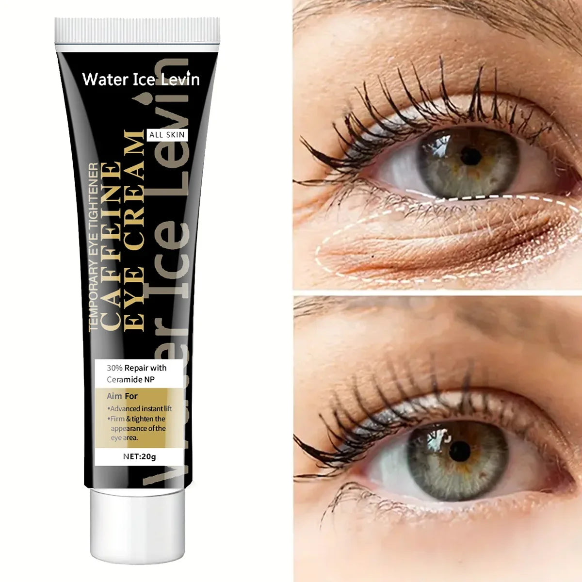 Caffeine Eye Cream – Brighten, Firm & Revitalize Eye Area Eye Cream Qme