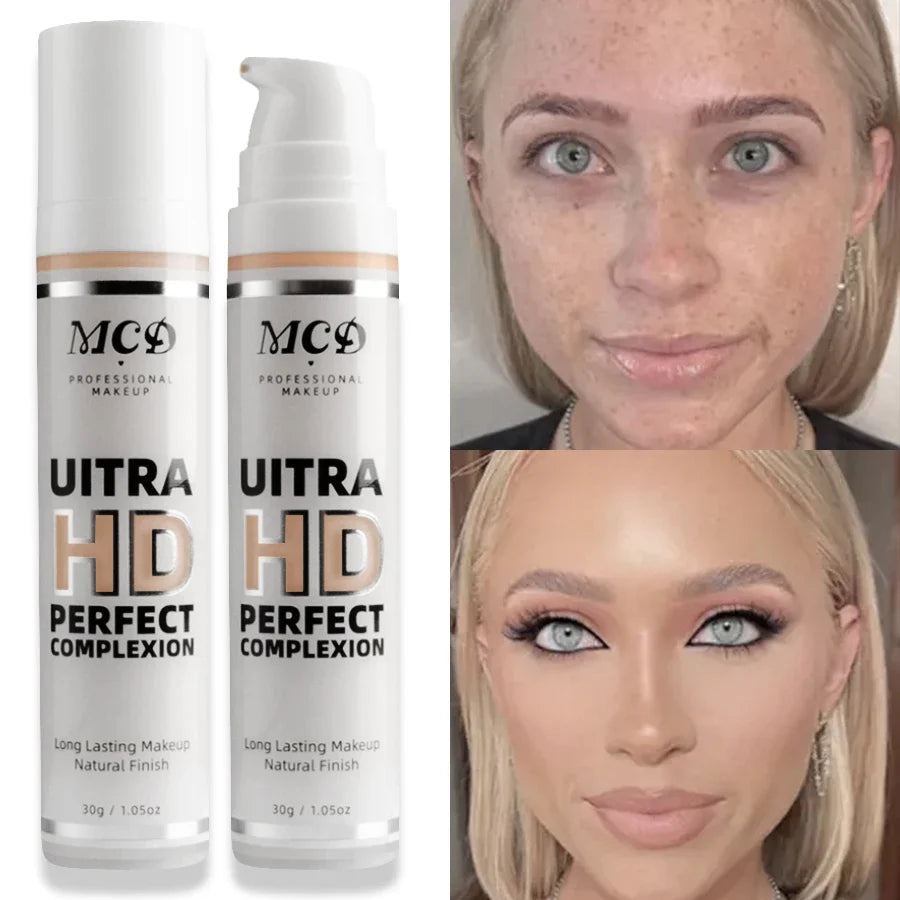 9 Shade Full Coverage Liquid Foundation Concealer Cushion Liquid Foundation Cushion Qme