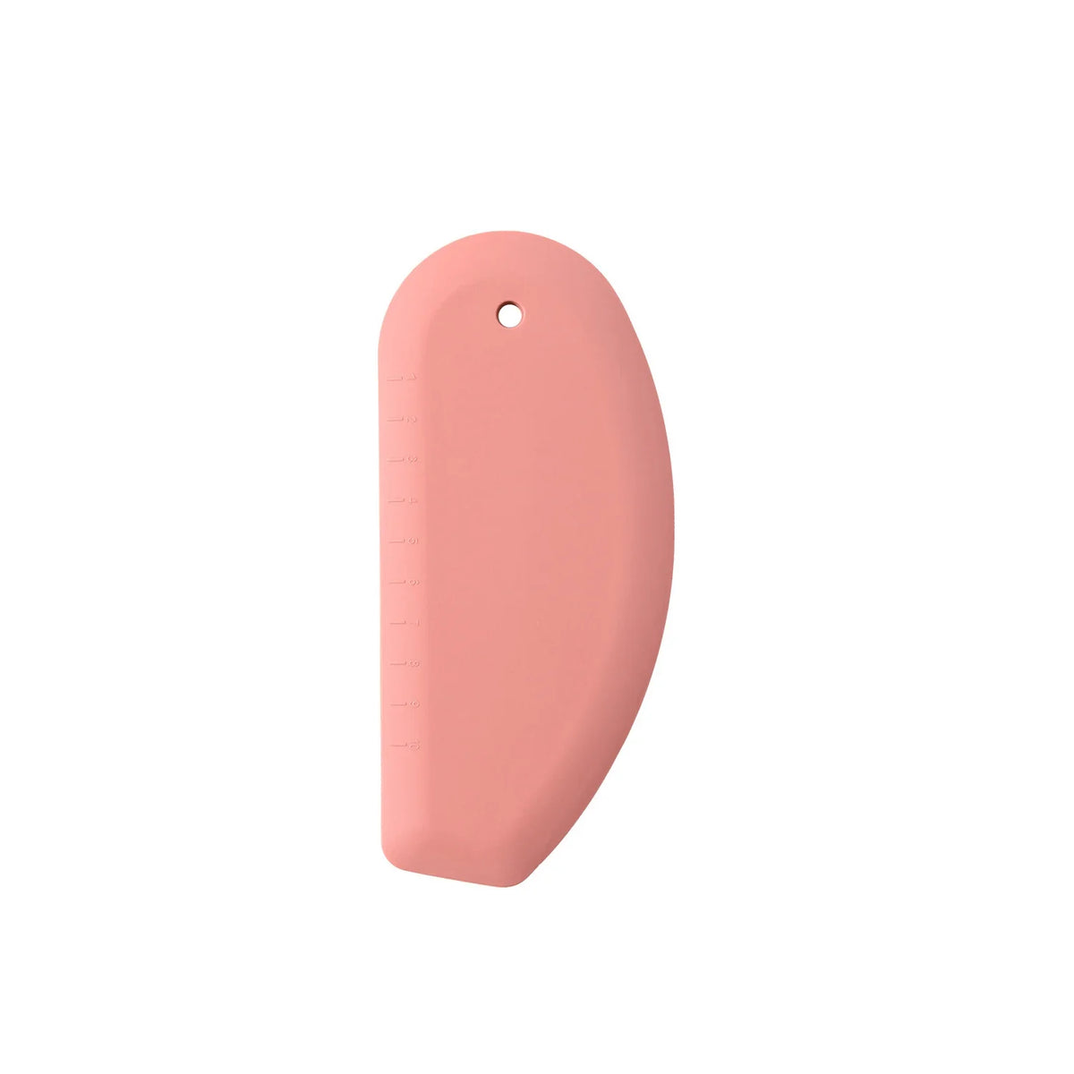 Silicone Dough Scraper & Bench Cutter | Multipurpose Baking Tool Silicone Dough Scraper Qme Pink