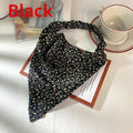 Floral Cotton Kerchief Headscarf – Triangle Head & Wrist Wrap Kerchief Head Wrap Qme 2