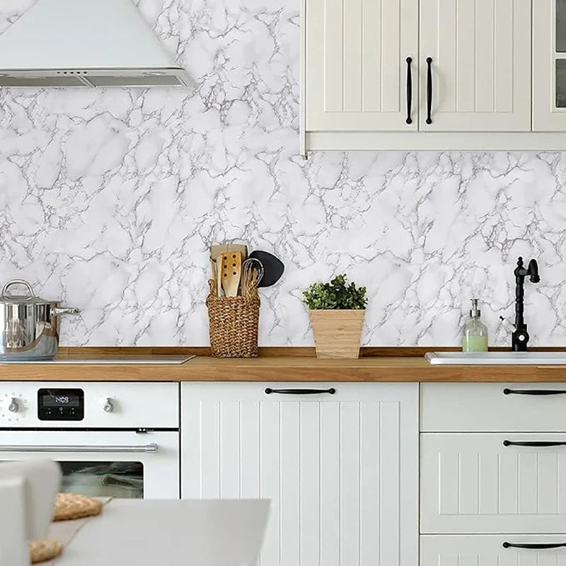 Peel & Stick Kitchen Cabinet Wallpaper – Washable Vinyl Peel & Stick Wallpaper Qme