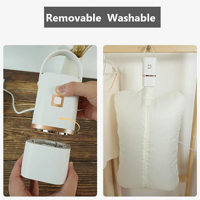 MiLESEEY B15C Portable Mini Clothes Dryer – Travel & Home Portable Clothes Dryer Qst